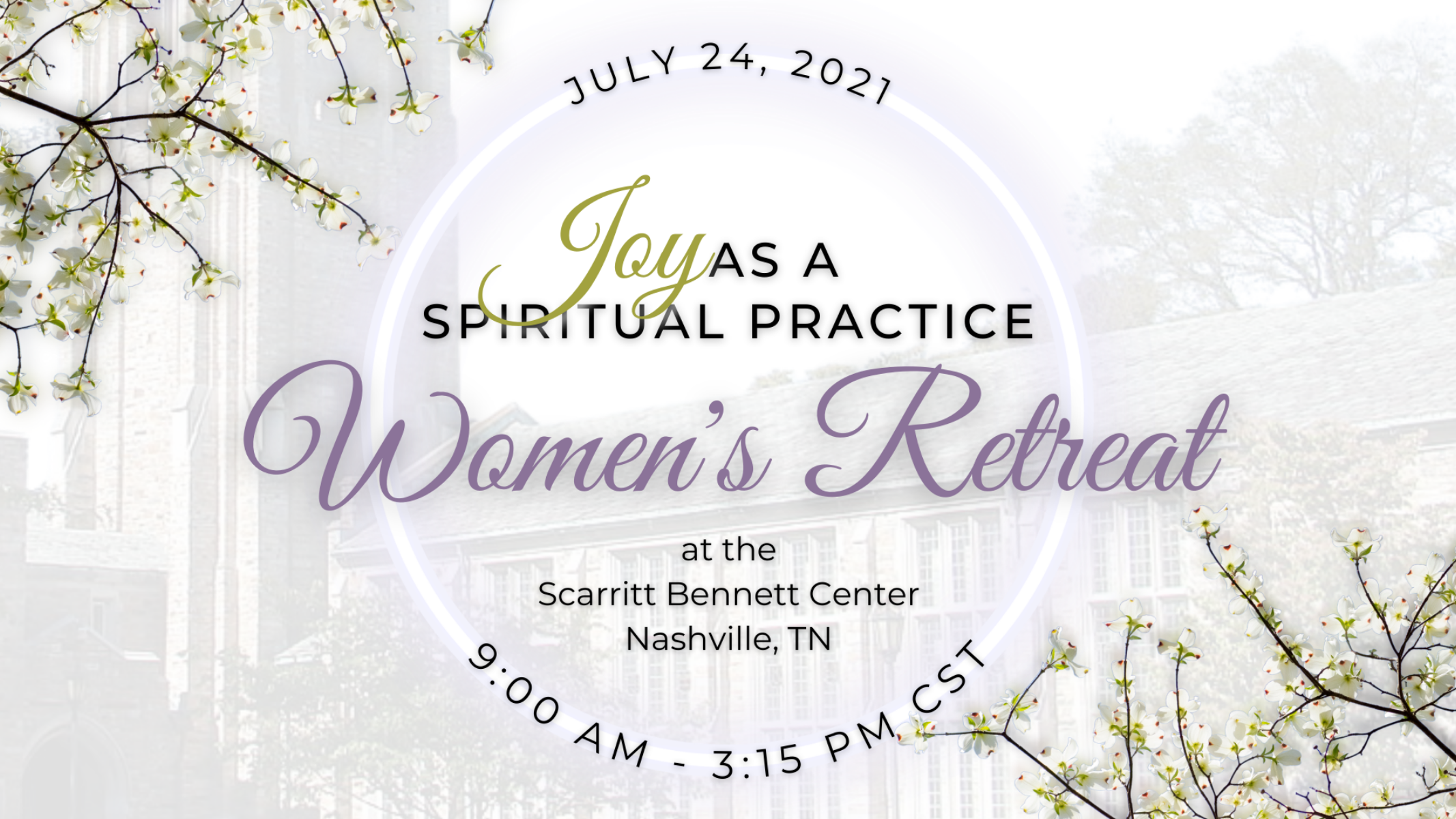 Women's Retreat: "Joy as a Spiritual Practice"