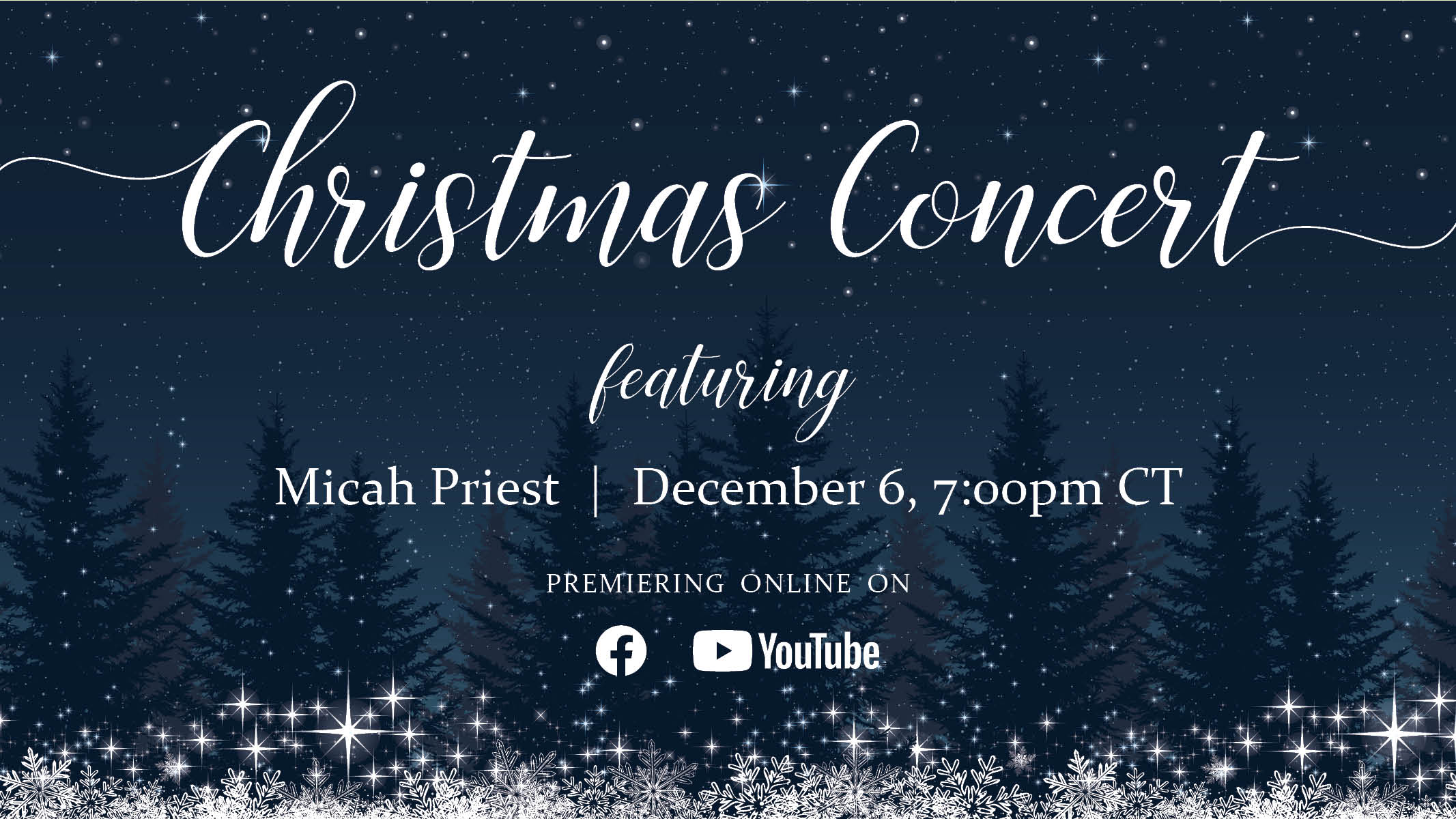 Christmas Concert with Micah Priest