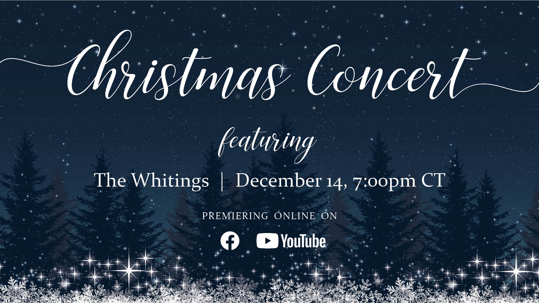 Christmas Concert with The Whitings