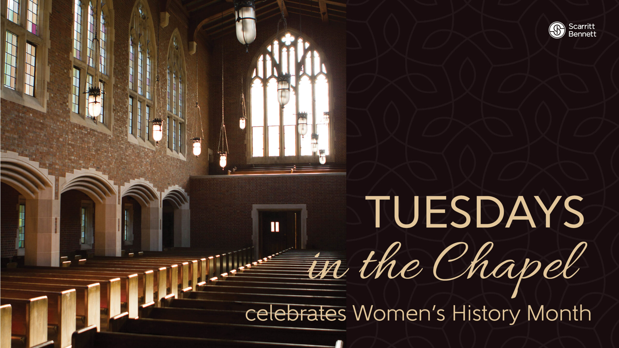 Tuesdays in the Chapel celebrates Women's History Month